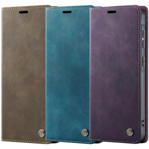 Кожаный чехол-книжка CaseMe Velvet Matte для Samsung Galaxy S26 Ultra