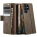 Фото Шкіряний чохол-книжка CaseMe Velvet Matte для Samsung Galaxy S26 Ultra (Coffee) на vchehle.ua