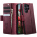 Фото Шкіряний чохол-книжка CaseMe Velvet Matte для Samsung Galaxy S26 Ultra (Red) в маназині vchehle.ua