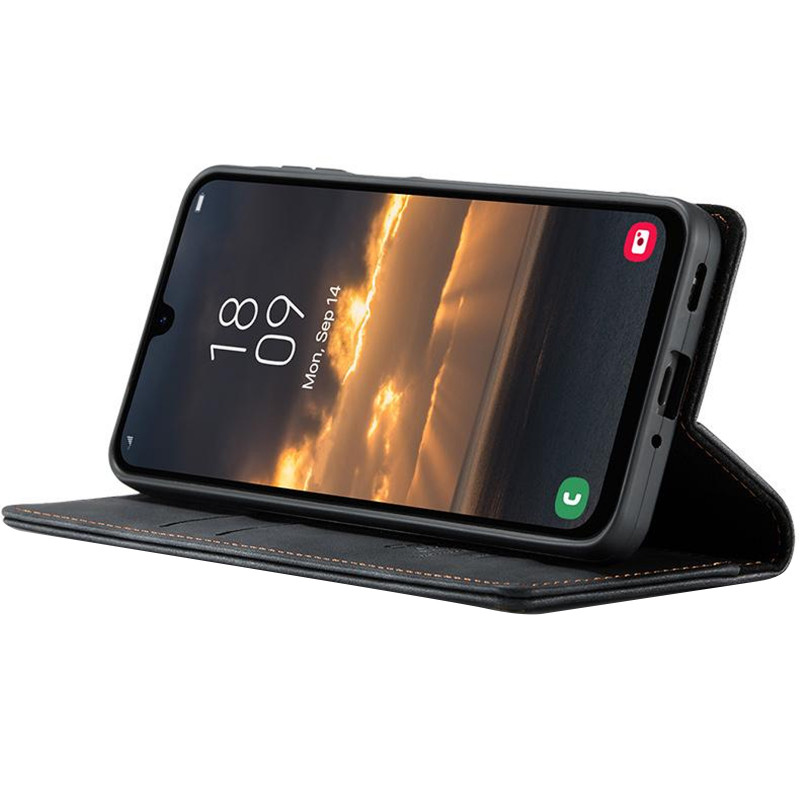 Купить Кожаный чехол-книжка CaseMe Velvet Matte для Samsung Galaxy S26+ (Black) на vchehle.ua