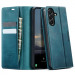Фото Кожаный чехол-книжка CaseMe Velvet Matte для Samsung Galaxy S26+ (Green) на vchehle.ua