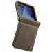 Шкіряний чохол-книжка CaseMe Velvet Matte для Samsung Galaxy Z Flip7 (Coffee) в магазині vchehle.ua