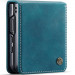 Фото Шкіряний чохол-книжка CaseMe Velvet Matte для Samsung Galaxy Z Flip7 (Green) на vchehle.ua