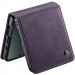 Фото Шкіряний чохол-книжка CaseMe Velvet Matte для Samsung Galaxy Z Flip7 (Purple) в маназині vchehle.ua