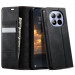 Фото Шкіряний чохол-книжка CaseMe Velvet Matte для Xiaomi Redmi Note 15 Pro 4G (Black) на vchehle.ua