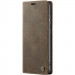 Шкіряний чохол-книжка CaseMe Velvet Matte для Xiaomi Redmi Note 15 Pro 5G (Coffee)
