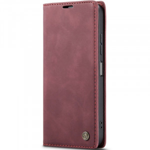 Кожаный чехол-книжка CaseMe Velvet Nubuck для Samsung Galaxy A06