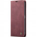 Кожаный чехол-книжка CaseMe Velvet Nubuck для Samsung Galaxy A07 / A06 (Red)