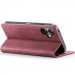 Фото Кожаный чехол-книжка CaseMe Velvet Nubuck для Samsung Galaxy A07 / A06 (Red) в магазине vchehle.ua