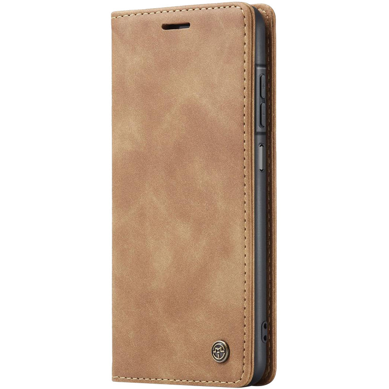 Шкіряний чохол-книжка CaseMe Velvet Nubuck на Samsung Galaxy A16 4G/5G (Brown)