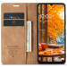 Фото Шкіряний чохол-книжка CaseMe Velvet Nubuck на Samsung Galaxy A16 4G/5G (Brown) в маназині vchehle.ua