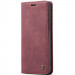 Шкіряний чохол-книжка CaseMe Velvet Nubuck на Xiaomi Redmi Note 15 Pro 5G (Red)