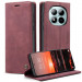 Фото Шкіряний чохол-книжка CaseMe Velvet Nubuck на Xiaomi Redmi Note 15 Pro 5G (Red) на vchehle.ua