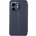 Фото Кожаный чехол-книжка Classy для Infinix Smart 9 4G / Hot 50i (Темно-синий) на vchehle.ua