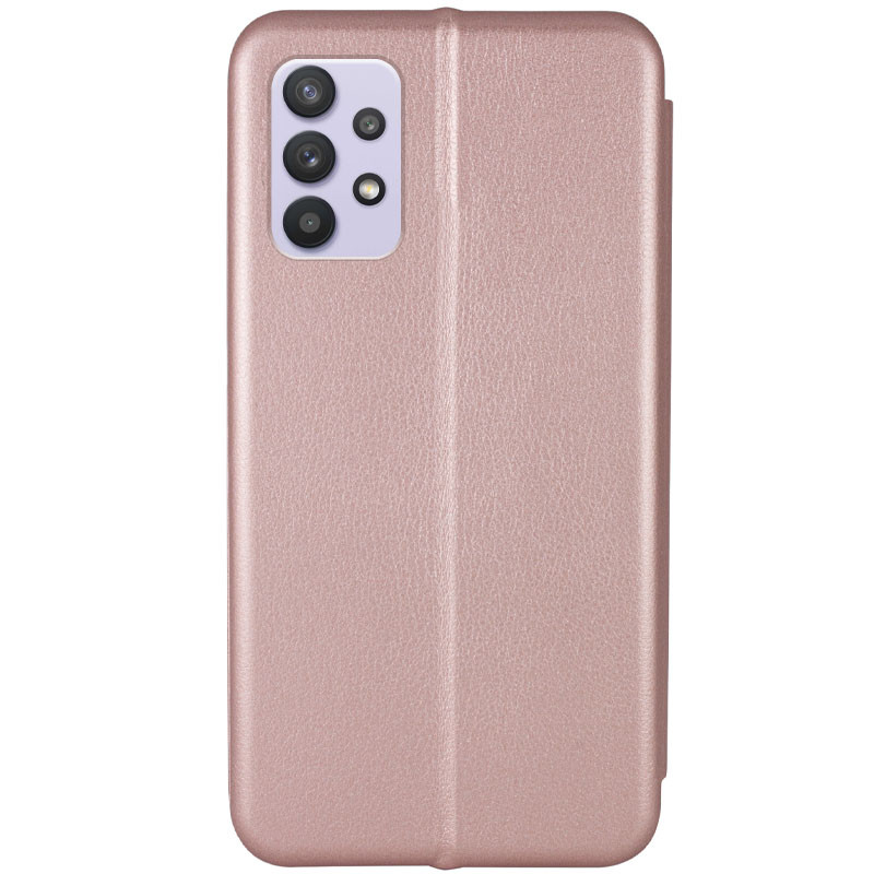 Фото Кожаный чехол-книжка Classy для Samsung Galaxy A23 4G (Rose Gold) в магазине vchehle.ua