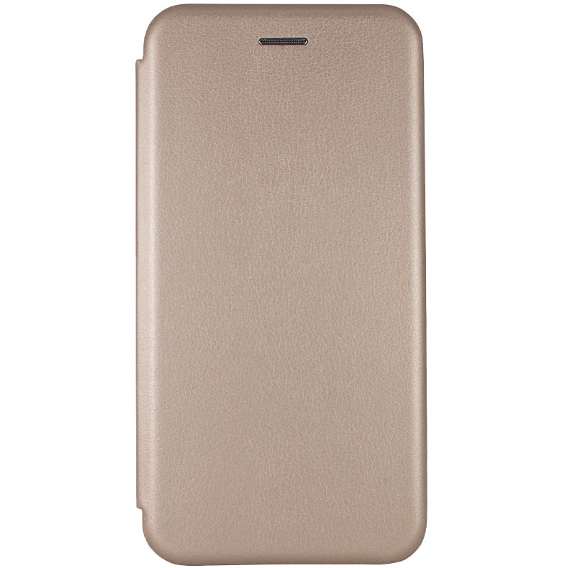 Кожаный чехол-книжка Classy для Xiaomi Redmi 9C / 10A (Золотой)