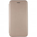 Кожаный чехол-книжка Classy для Xiaomi Redmi 9C / 10A (Золотой)