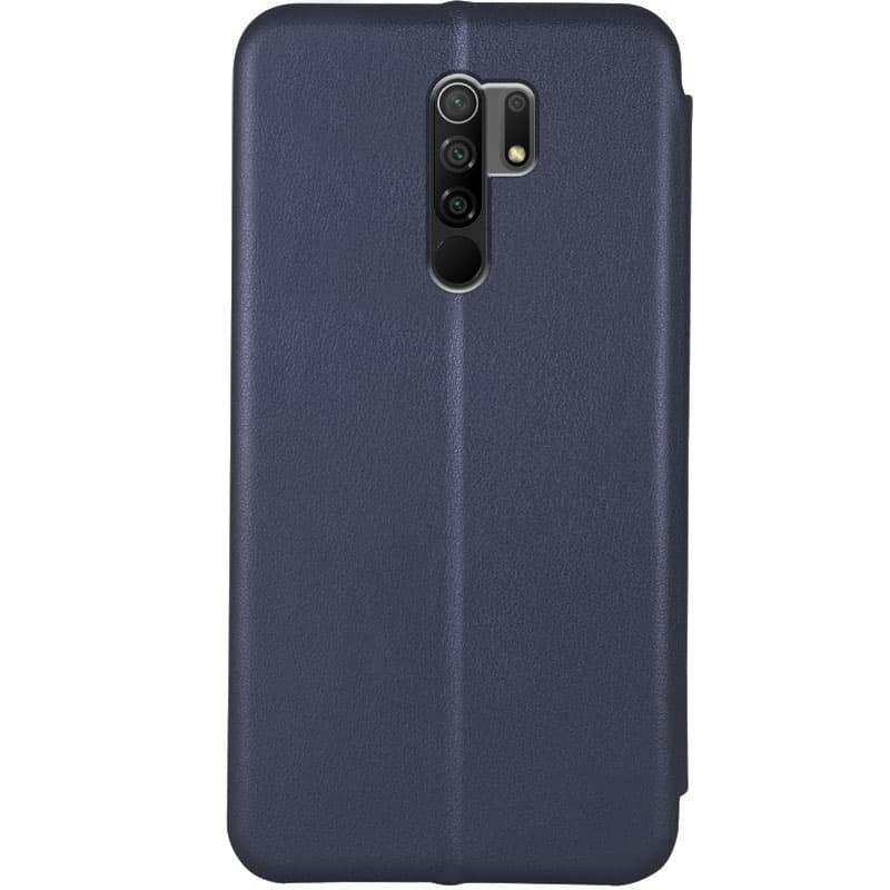 Фото Шкіряний чохол-книжка Classy на Xiaomi Redmi Note 8 Pro (Темно синій) в маназині vchehle.ua