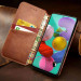 Фото Кожаный чехол-книжка GETMAN Cubic (PU) для Xiaomi Redmi Note 9 / Redmi 10X (Коричневый) в магазине vchehle.ua