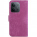 Фото Кожаный чехол-книжка Cute Tiger для Xiaomi Redmi 15C (EU) / Poco C85 (EU) (Rose Red) на vchehle.ua