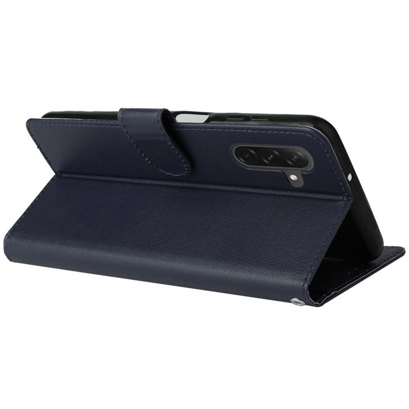 Кожаный чехол-книжка Essential Case для Samsung Galaxy A57 5G (Dark Blue) в магазине vchehle.ua
