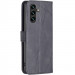 Фото Кожаный чехол-книжка Geometric Pattern для Samsung Galaxy A16 4G/5G (Black) на vchehle.ua