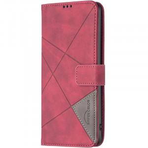Кожаный чехол-книжка Geometric Pattern для Samsung Galaxy A36 5G