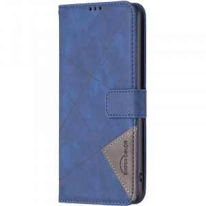 Шкіряний чехол-книжка Geometric Pattern на Xiaomi Poco X8 Pro