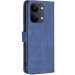 Фото Шкіряний чехол-книжка Geometric Pattern на Xiaomi Poco X8 Pro Max (Blue) на vchehle.ua