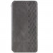 Шкіряний чохол-книжка GETMAN Cubic (PU) на Xiaomi Poco X8 Pro Max (Сірий)