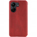 Заказать Кожаный чехол-книжка GETMAN Cubic (PU) для Xiaomi Redmi 13C / Poco C65 (Красный) на vchehle.ua