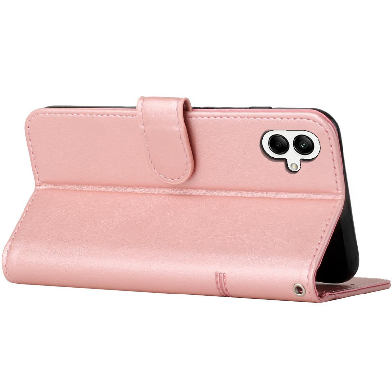 Фото Кожаный чехол-книжка Jet Cover для Samsung Galaxy A07 (Rose Gold) в магазине vchehle.ua