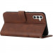 Кожаный чехол-книжка Jet Cover для Samsung Galaxy A16 4G/5G (Brown) в магазине vchehle.ua