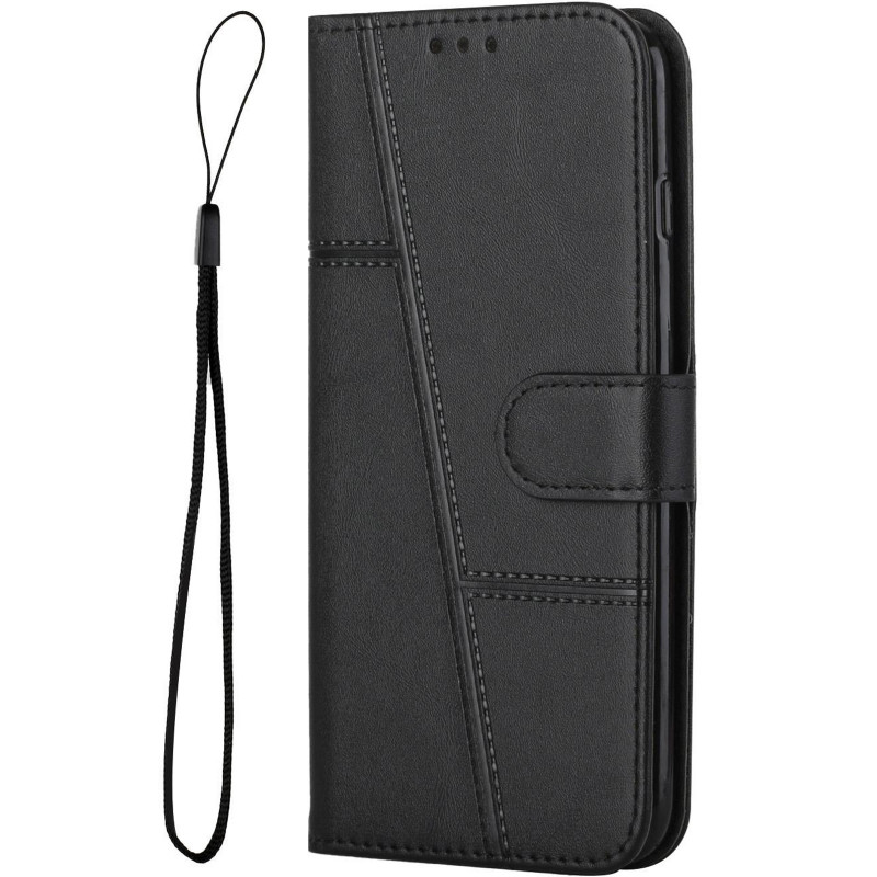 Шкіряний чохол-книжка Jet Cover на Samsung Galaxy A36 5G / A37 5G / A56 5G (Black)