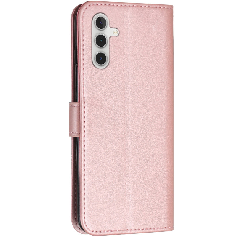 Фото Шкіряний чохол-книжка Jet Cover на Samsung Galaxy A36 5G / A37 5G / A56 5G (Rose Gold) в маназині vchehle.ua