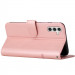 Шкіряний чохол-книжка Jet Cover на Samsung Galaxy A36 5G / A37 5G / A56 5G (Rose Gold) в магазині vchehle.ua