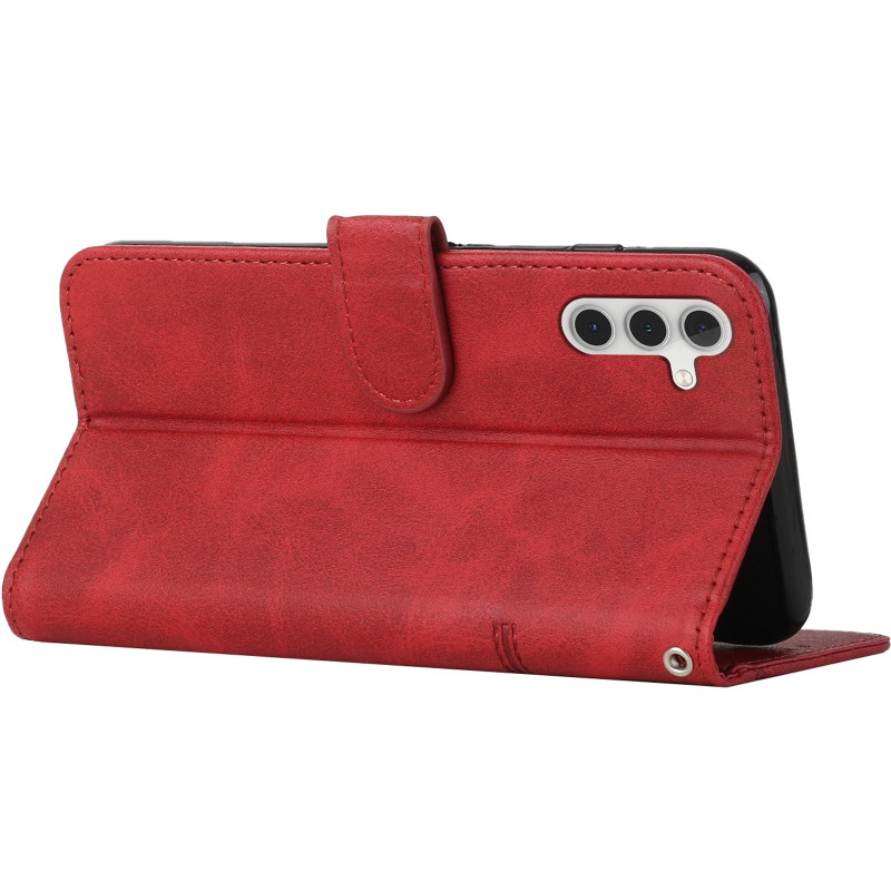 Шкіряний чохол-книжка Jet Cover на Samsung Galaxy A57 5G (Red) в магазині vchehle.ua