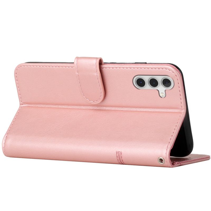 Шкіряний чохол-книжка Jet Cover на Samsung Galaxy A57 5G (Rose Gold) в магазині vchehle.ua