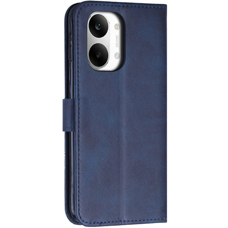 Фото Шкіряний чохол-книжка Jet Cover на Xiaomi Poco X8 Pro Max (Blue) в маназині vchehle.ua