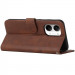 Шкіряний чохол-книжка Jet Cover на Xiaomi Poco X8 Pro Max (Brown) в магазині vchehle.ua