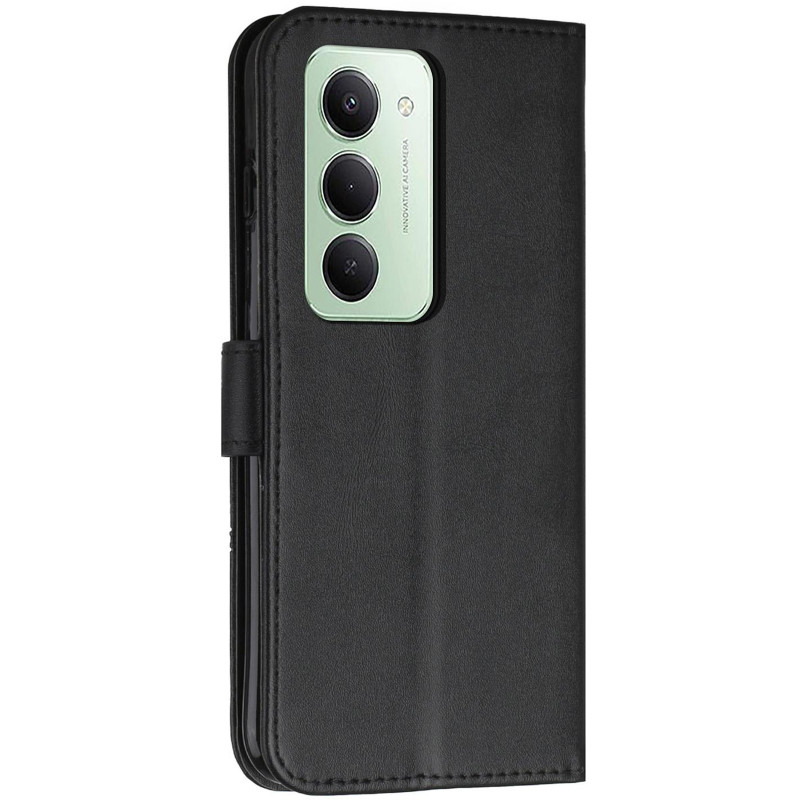 Фото Кожаный чехол-книжка Jet Cover для Xiaomi Redmi 15 (EU) (Black) в магазине vchehle.ua