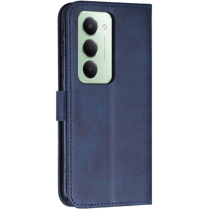Фото Кожаный чехол-книжка Jet Cover для Xiaomi Redmi 15 (EU) (Blue) в магазине vchehle.ua