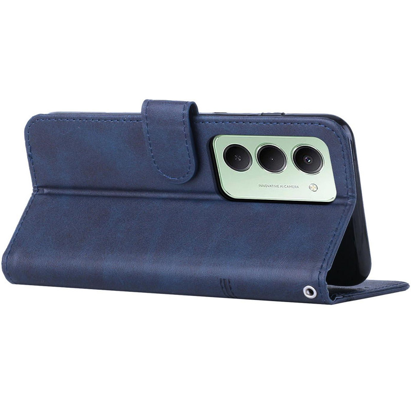 Кожаный чехол-книжка Jet Cover для Xiaomi Redmi 15 (EU) (Blue) в магазине vchehle.ua