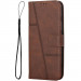 Кожаный чехол-книжка Jet Cover для Xiaomi Redmi 15C (EU) (Brown)