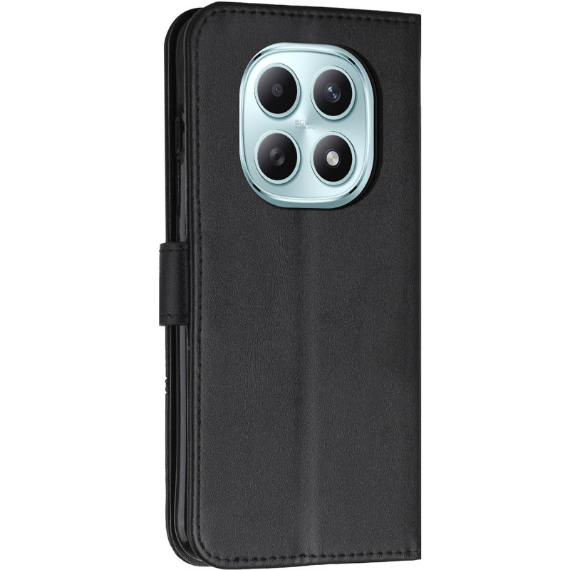 Фото Кожаный чехол-книжка Jet Cover для Xiaomi Redmi Note 15 4G/5G (EU) (Black) в магазине vchehle.ua