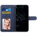 Фото Шкіряний чохол-книжка Jet Cover на Xiaomi Redmi Note 15 Pro 4G (Blue) на vchehle.ua