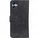 Фото Кожаный чехол-книжка KHAZNEH Retro для Samsung Galaxy A07 (Black) на vchehle.ua