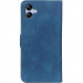Фото Кожаный чехол-книжка KHAZNEH Retro для Samsung Galaxy A07 (Blue) на vchehle.ua