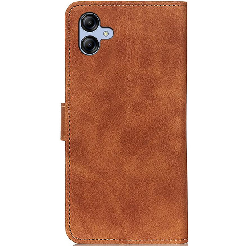 Фото Кожаный чехол-книжка KHAZNEH Retro для Samsung Galaxy A07 (Brown) на vchehle.ua