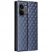 Фото Шкіряний чохол-книжка Rhombus Book на Xiaomi Poco X8 Pro Max (Blue) на vchehle.ua